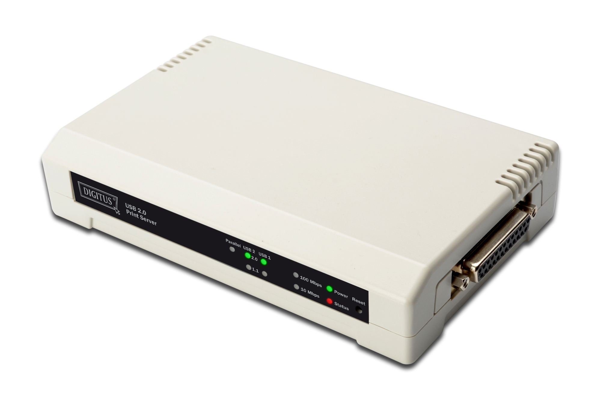 Image of Digitus 2+1 Port Print Server