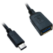 Target USB3C-951 USB cable USB 3.2 Gen 1 (3.1 Gen 1) 0.15 m USB C USB A Black