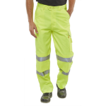 BEESWIFT Poly Cotton Trousers En471 Saturn Yellow 34