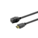 Vivolink PROKEYHDMIFM3B HDMI cable 3 m HDMI Type A (Standard) Black
