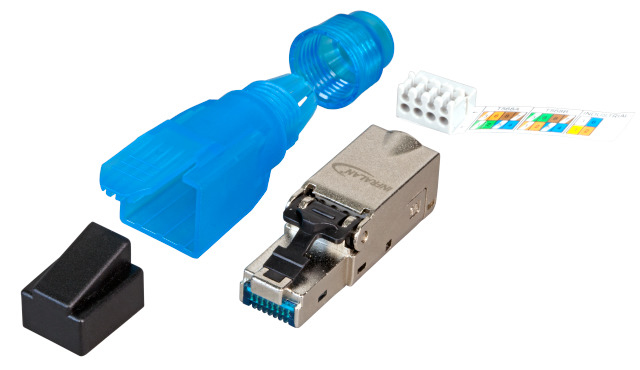 EFB Elektronik 88035AV.1 wire connector RJ45 Aqua colour