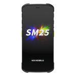M3 MOBILE Mobile SM25, 2D, Camera, front camera, hot-swap, USB-C, BT, Wi-Fi (Wi-Fi), eSIM, 5G, NFC, Android, GMS, black