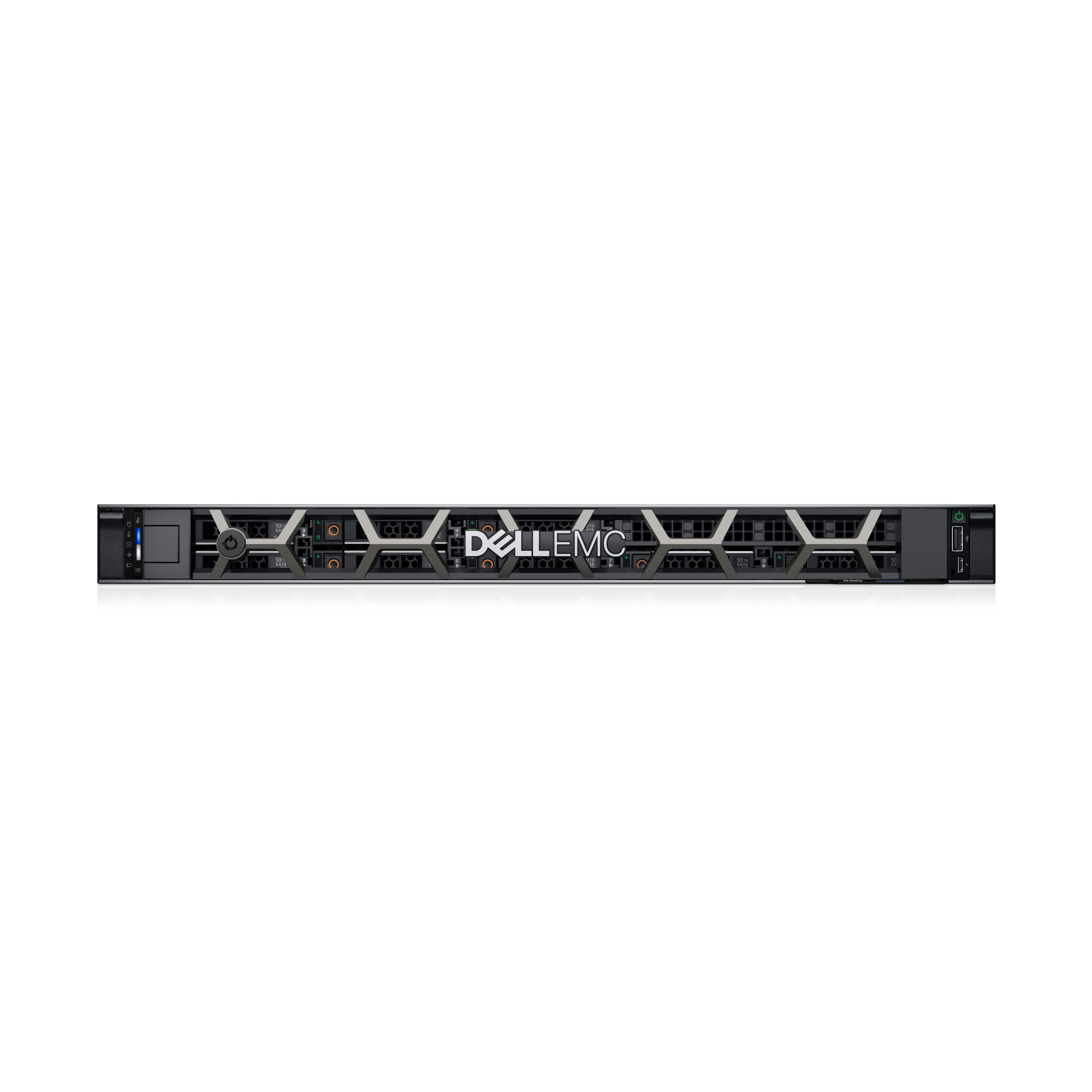 Image of DELL PowerEdge R450 server 480 GB Rack (1U) Intel Xeon Silver...