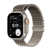 Apple Watch Ultra 3 GPS + Cellular 49mm Natural Titanium Case with Natural Titanium Milanese Loop - Small