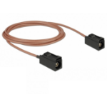 DeLOCK 89679 coaxial cable RG-316 1.25 m FAKRA A Black, Brown