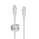 Belkin BOOST↑CHARGE PRO Flex USB-kabel 3 m USB 2.0 USB C Wit