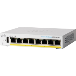 Cisco CBS250-8PP-D-UK network switch Managed L3 Gigabit Ethernet (10/100/1000) Power over Ethernet (PoE) Grey