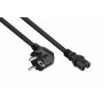 Kabelmeister SK0150-S018 electriciteitssnoer Zwart 1,8 m Netstekker type E+F IEC C15