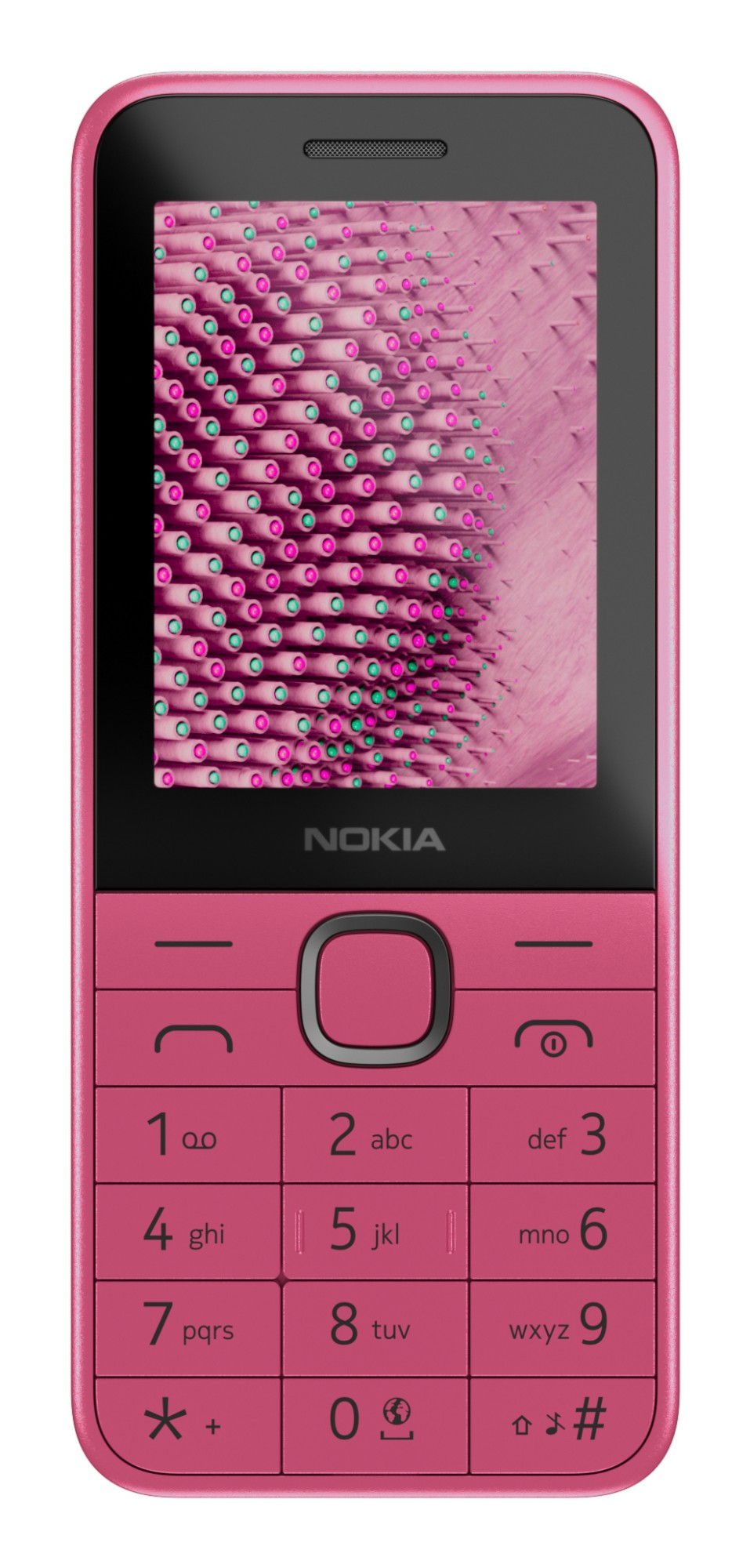 Nokia Pink 225 (2024) - 4G. Volte. 2.4". 0.3Mp. 64Mb/128Mb