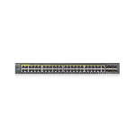 Zyxel GS2220-50HP-EU0101F netwerk-switch Managed L2 Gigabit Ethernet (10/100/1000) Power over Ethernet (PoE) Zwart