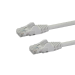 StarTech.com 10m CAT6 Ethernet Cable - White CAT 6 Gigabit Ethernet Wire -650MHz 100W PoE RJ45 UTP Network/Patch Cord Snagless w/Strain Relief Fluke Tested/Wiring is UL Certified/TIA