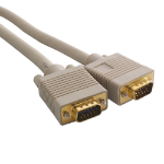 Videk SVGA 15HDD Plug to Plug Gold Series Coax Monitor Cable 20Mtr
