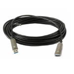 Techly ICOC-U3AMF-HY-100 USB cable 100 m USB 3.2 Gen 1 (3.1 Gen 1) USB A Black
