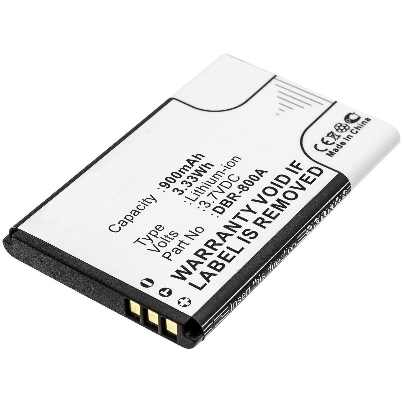 Image of CoreParts MBXMP-BA484 mobile phone spare part Battery Black, White