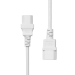 ProXtend C13 to C14 Power Extension Cable, White 2m