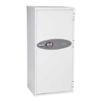 Phoenix Safe Co. Fire Commander Floor safe 338 L White