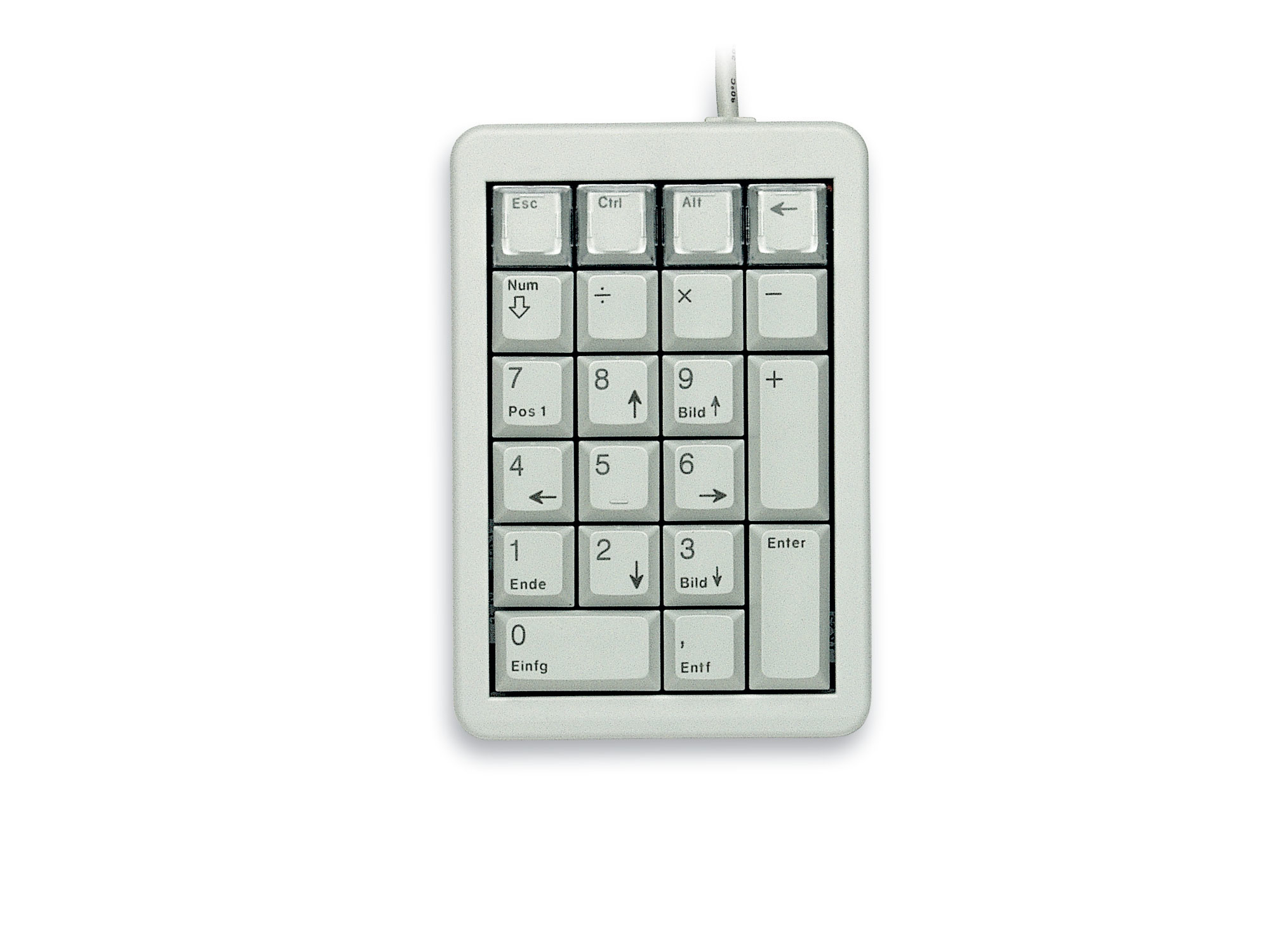 G84-4700LUCDE-0 CHERRY Keypad G84-4700 - Tastenfeld - USB - Deutsch