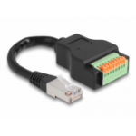 DeLOCK 66063 netwerkkabel Zwart 0,15 m Cat5e S/UTP (STP)