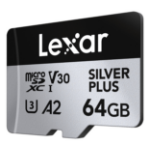 Lexar Professional SILVER PLUS 64 GB MicroSDXC UHS-I Class 3