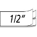 DYMO 1/2" Plastic Tape label-making tape D1