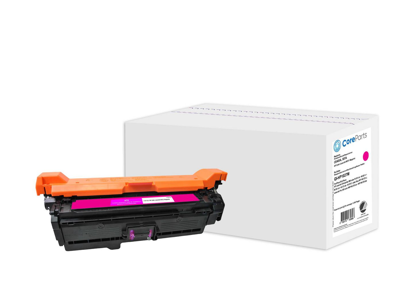 Image of CoreParts QI-HP1027M toner cartridge 1 pc(s) Compatible Magenta