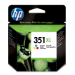 HP Cartucho de tinta original 351XL de alta capacidad Tri-color