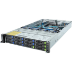 GIGABYTE R283-S90-AAJ1 Intel C741 LGA 4677 (Socket E) Rack (2U) Zwart, Staal
