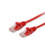 Equip Cat.6A U/UTP Patch Cable, 0.25m, Red