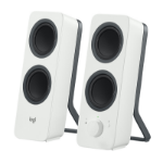Logitech Z207 BluetoothÂ® Computer Speakers White Wireless 5 W