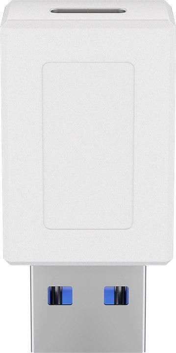 Microconnect USB3.0ACFW USB cable USB A USB C 5 Gbit/s White