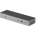 StarTech.com Thunderbolt 3 Dock w/ USB-C Host Compatibility - Dual 4K 60Hz DisplayPort 1.4 or Dual HDMI Monitors - Single 8K - TB3/USB-C Laptop Docking Station - 96W PD, 5xUSB - 10Gbps