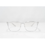Ocushield Parker Unisex Glasses Anti Blue Light Glasses Clear White - 0 Magnification