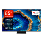 TCL C80 85C805K TV 2.16 m (85") 4K Ultra HD Smart TV Wi-Fi Black 1500 cd/m²