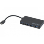 Hypertec 021308-HY interface hub USB 3.2 Gen 1 (3.1 Gen 1) Type-C 5000 Mbit/s Black