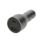 Hypertec In Vehicle Type C and A; max power 118w.  12-24V USB-C Output: 100W PD Max 5V/3A; 9V/3A; 12V/5A; 15V/5A; 20V5A USB-A Output: 18W QC Max 5V/3A; 9V/2A; 12V/1.5A Total 118W max