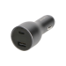 Hypertec In Vehicle Type C and A; max power 118w.  12-24V USB-C Output: 100W PD Max 5V/3A; 9V/3A; 12V/5A; 15V/5A; 20V5A USB-A Output: 18W QC Max 5V/3A; 9V/2A; 12V/1.5A Total 118W max