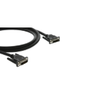 Kramer Electronics CLS-DM/DM DVI cable 0.9 m DVI-D Black