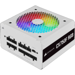 Corsair CX Series CX750F RGB power supply unit 750 W 24-pin ATX ATX Wit