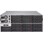 Supermicro 847E1C-R1K28JBOD Rack Black 1280 W