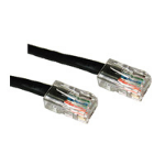 C2G 50ft Cat5E 350MHz Assembled Patch Cable Black networking cable 590.6" (15 m)