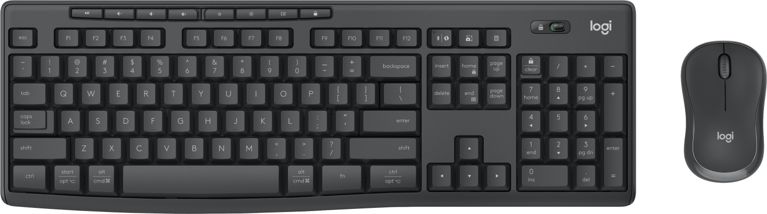 Image of Logitech MK370 Combo for Business keyboard Mouse included RF...