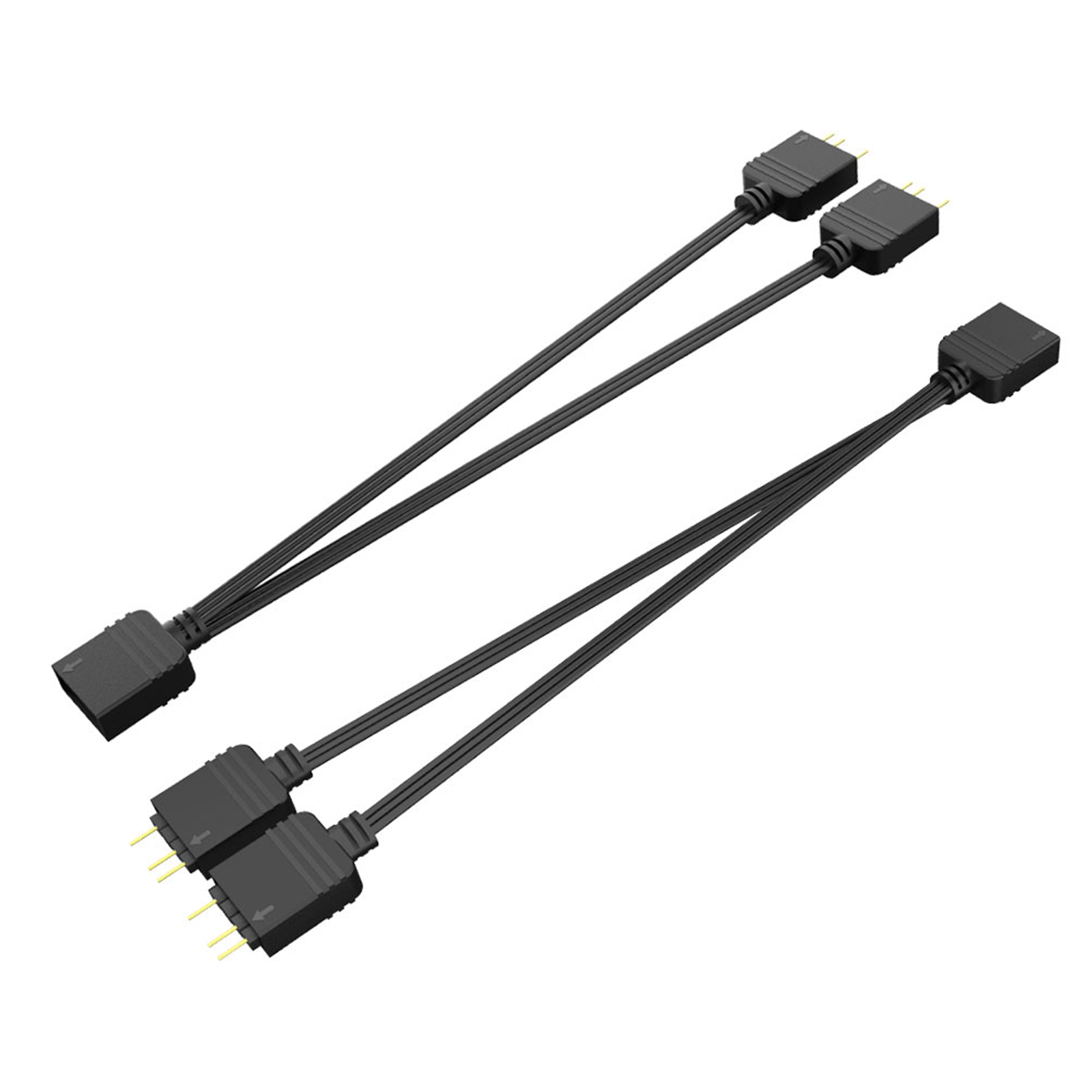 Image of Akasa Addressable RGB LED Splitter Cable Duo Pack