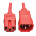 Tripp Lite P018-002-ARD power cable Red 23.6" (0.6 m) C14 coupler C15 coupler