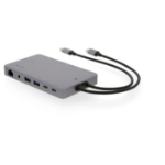 LMP Display Dock 2 Wired USB 3.2 Gen 1 (3.1 Gen 1) Type-C Grey