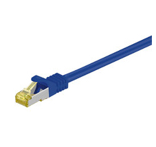 Microconnect 0.5m Cat7 S/FTP networking cable Blue S/FTP (S-STP)