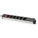 Digitus 6-way office power strip with 3x USB ports
