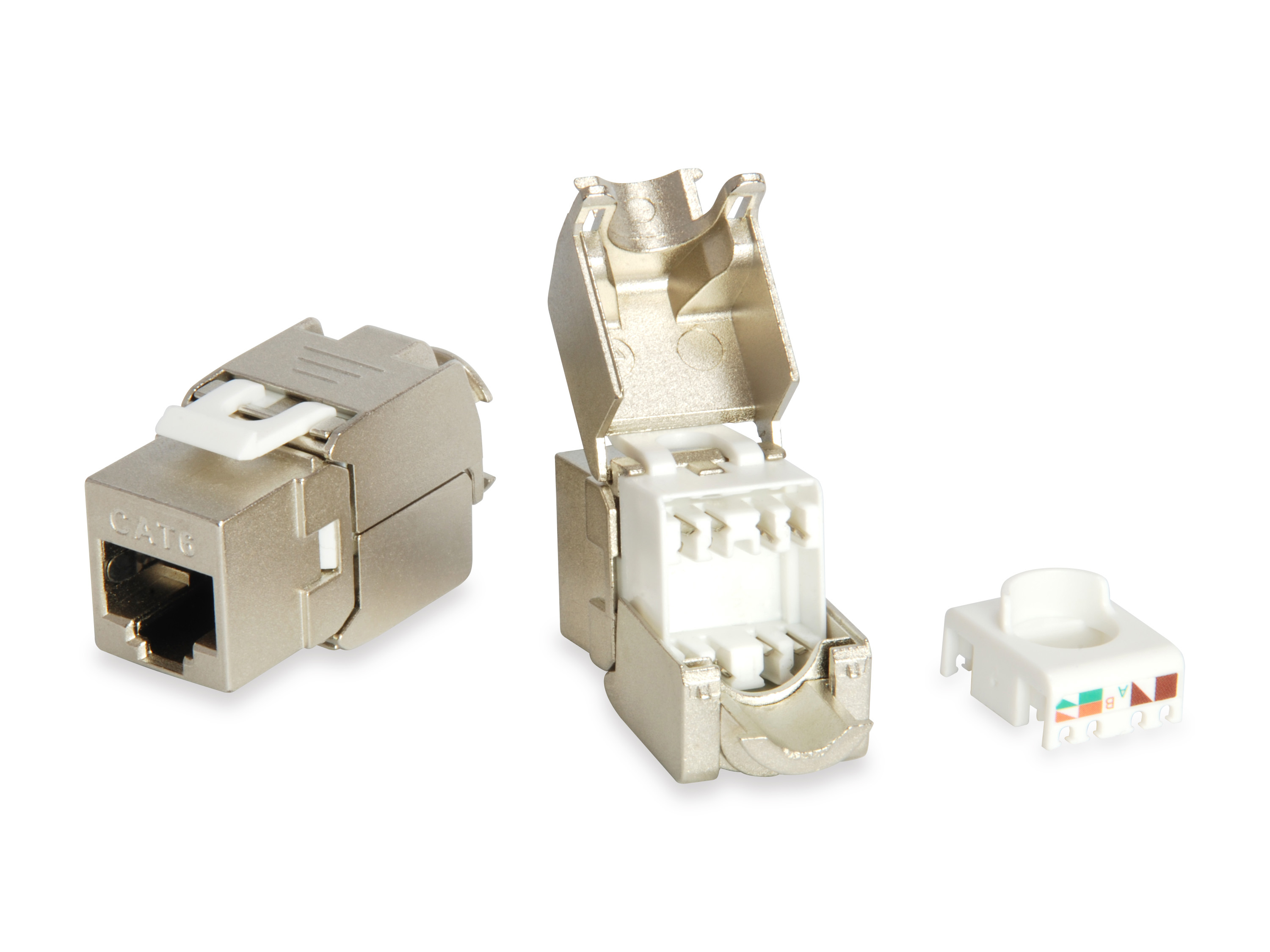 Image of Equip Cat.6 Shielded Keystone Jack Toolfree