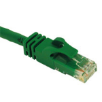 C2G 1ft Cat6 550MHz Snagless Patch Cable Green networking cable 11.8" (0.3 m)