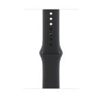 Apple - Band for smart watch - 46mm - S/M size - black