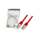 Mercodan Cat5e, UTP, 1.5m networking cable Red U/UTP (UTP)
